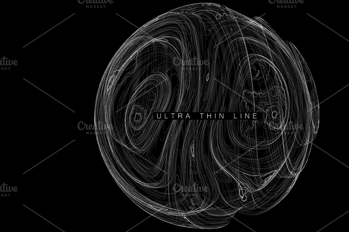 Ultra Thin Spheres, an Object Graphic by GarryKillian (Photo 6 of 7)