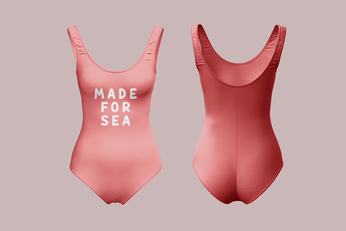 Swimming Suit Mockup, an Advertising Mockup by PudraART (Photo 3 of 7)
