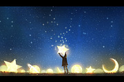 Starry fantasy painting collection, a Person Illustration by Grandfailure (Thumbnail 4 of 7)