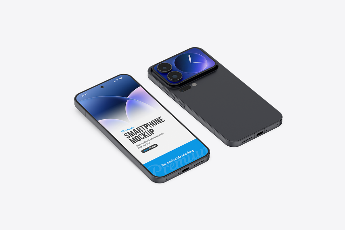 Smartphone Mockup, an Android Mockup by SimplDesign (Photo 8 of 10)