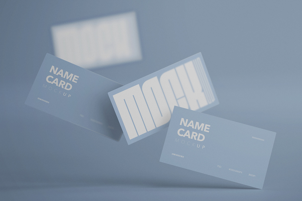 Business Card Mockups, an Advertising Mockup by Milka (Photo 3 of 4)