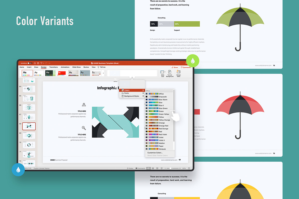 Unide - Business & PitchDeck, a Presentation Template by UDEA Store (Photo 7 of 13)