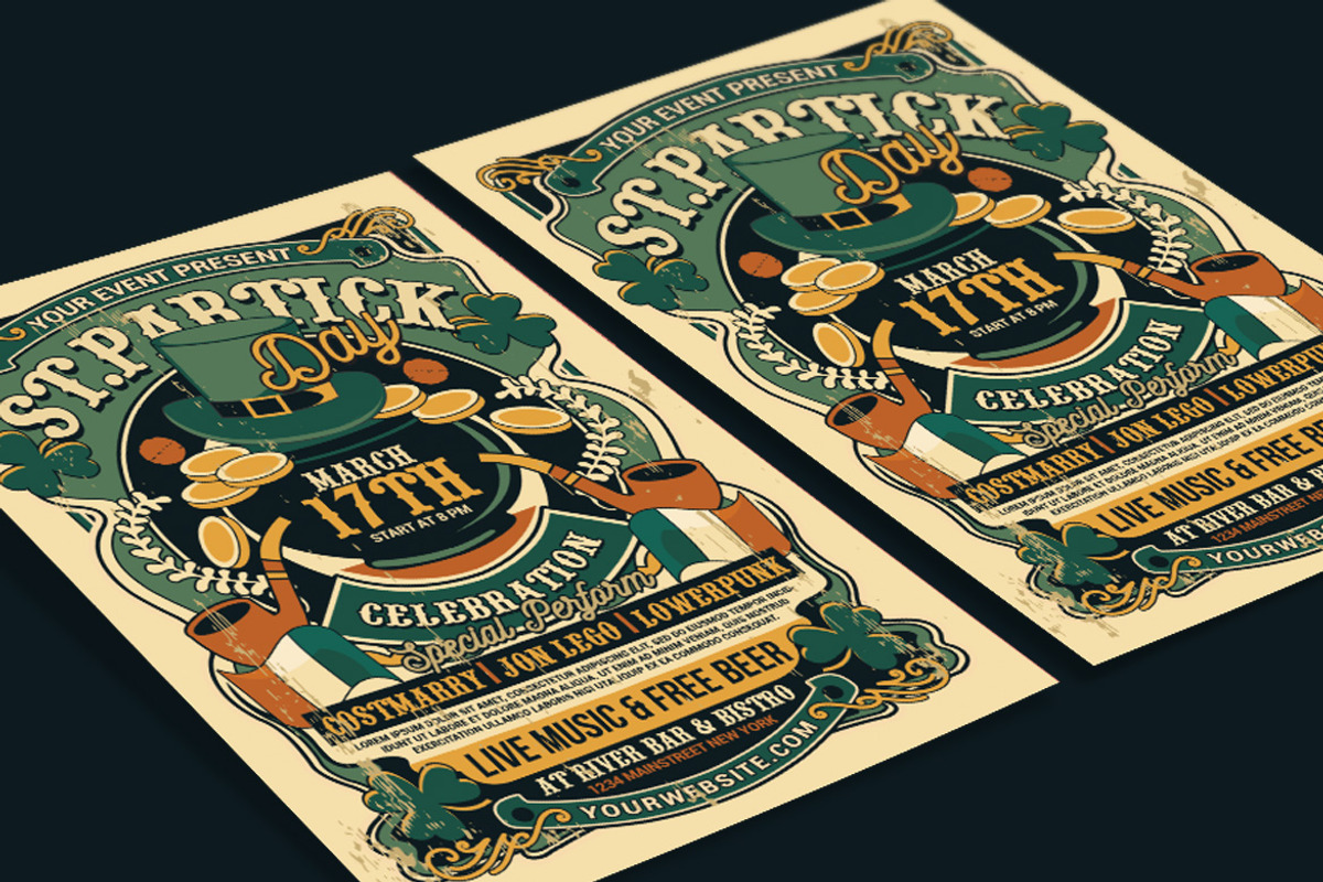 St Patricks Day Flyer, a Flyer Template by Muhamad Iqbal hidayat (Photo 4 of 4)