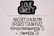 Love Sweet, a Slab Serif Font by pineungtype (Thumbnail 6 of 6)