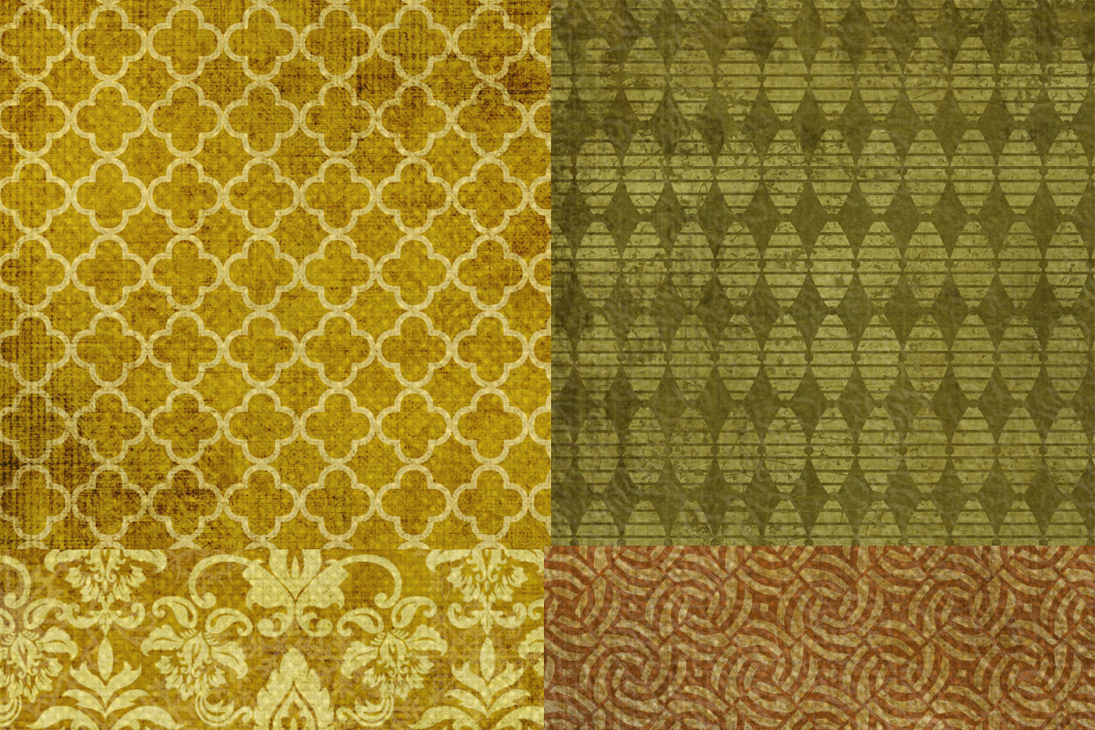 Festive Fall Digital Paper Pack-14 preview 4