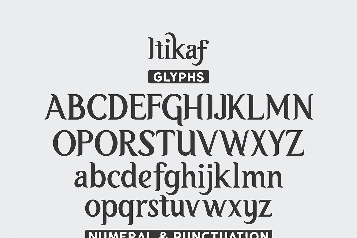 Itikaf - Religious Serif, a Serif Font by Inspiratype (Photo 9 of 10)