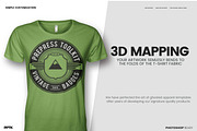 Men's Ghosted T-Shirt Mockups, a Shirt Mockup by PrePress Toolkit (Thumbnail 6 of 7)