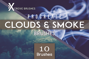 Procreate Clouds & Smoke Brushes