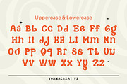 Hoynes - Retro Font, a Handwritten Font by Dhabee (Thumbnail 2 of 13)