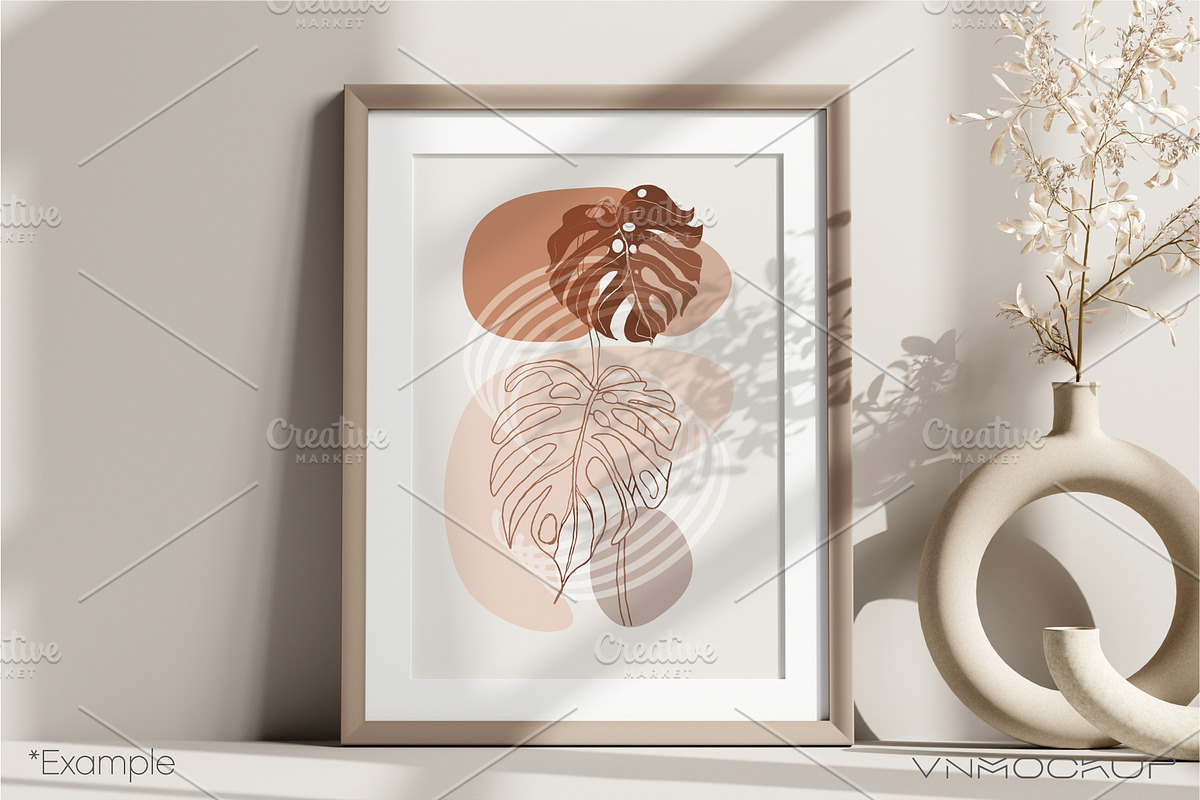 Boho Frames Bundle - 27 Mockups, a Print Template by VNmockup (Photo 3 of 8)