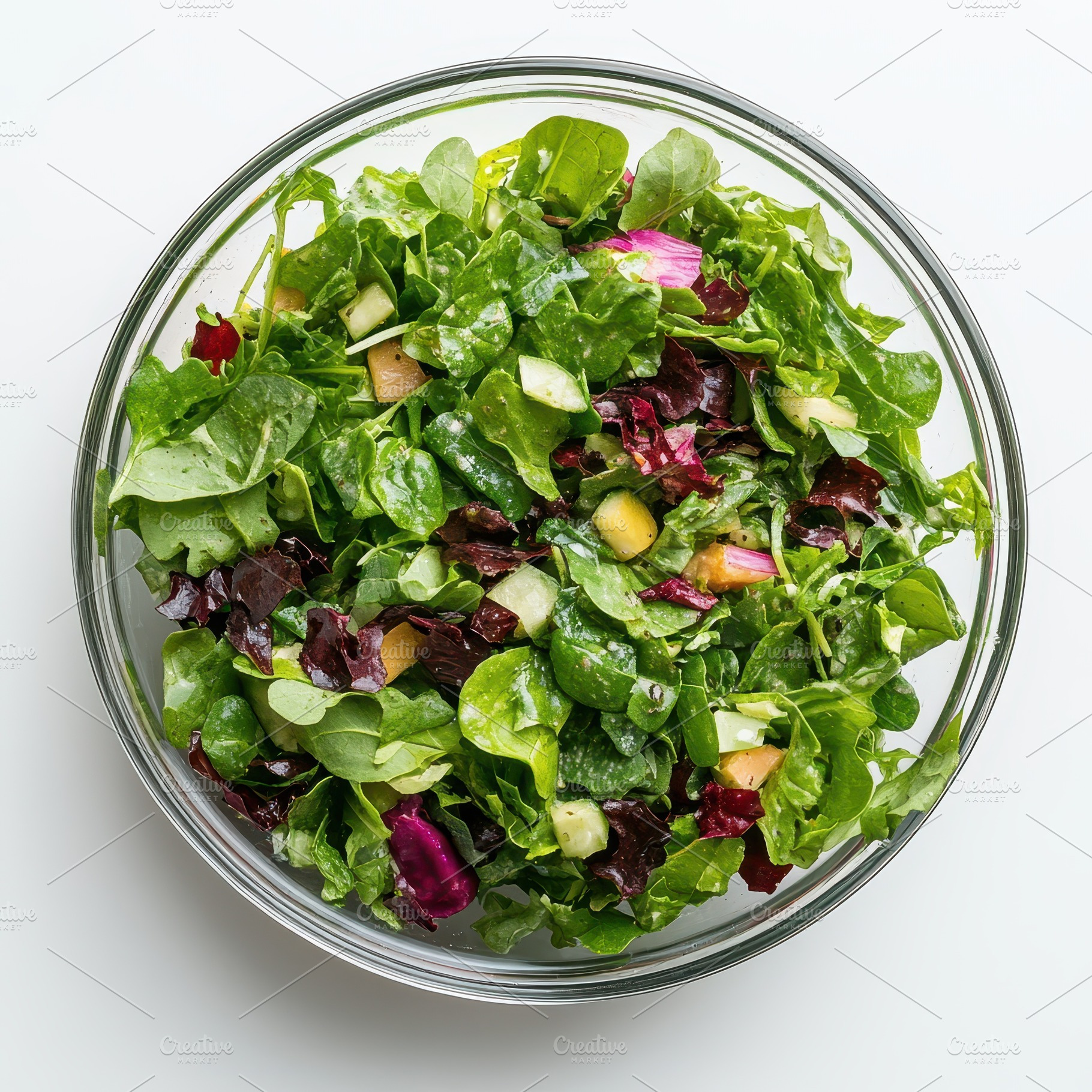 Delicious fresh mixed green vegetabl, a Food & Drink Photo by Pixeness Studio