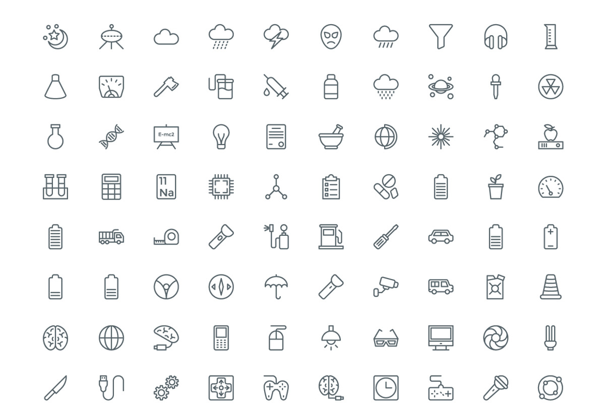 470 Science and Technology Line Icon, an Outline Icon by Vectors Market (Photo 6 of 6)