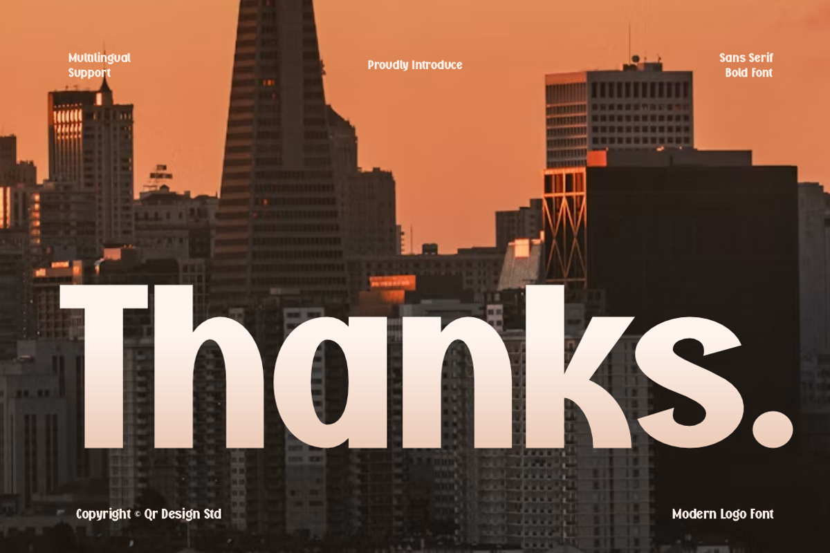 Gligatr - Modern Sans Bold Font, a Sans Serif Font by QR Design Studio (Photo 14 of 14)