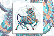 Ethnic Collection: Bull, an Animal Illustration by ArtoJoy (Thumbnail 3 of 4)