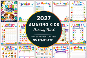 Amazing Kids Activity Book