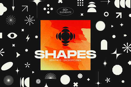 Vivid gradients and modern shapes, an Object Graphic by TheMountBirdStudio