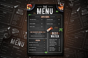 Modern Food Menu, a Flyer Template by Tokosatsu (Thumbnail 4 of 4)