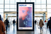 Airport Display Mockup, an Advertising Mockup by Design Squad (Thumbnail 3 of 4)