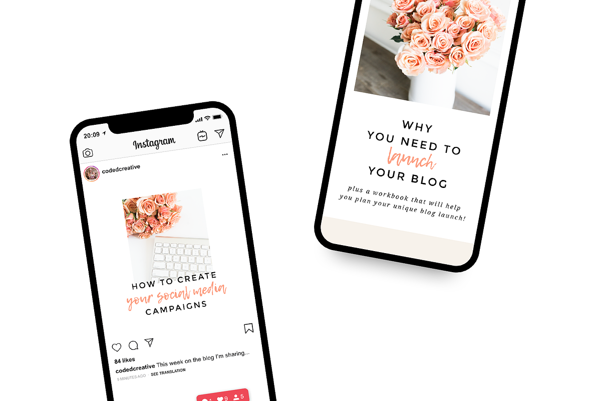 Lauren Loves Instagram Templates, a Social Media Template by Coded Creative (Photo 5 of 5)