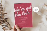 Wedding Stationery Bundle Pink, an Invitation Template by JessieMonday (Thumbnail 3 of 6)