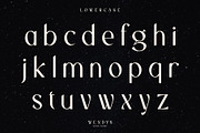 Wendys | Modern and chic Sans Serif, a Sans Serif Font by roomspace creative lab (Thumbnail 12 of 14)