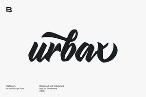 Urbax Script Font