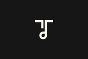letter T music logo Design Vector, a Branding & Logo Template by Vectoryzen (Thumbnail 2 of 2)