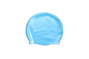 Blue Swim Cap 3D Model