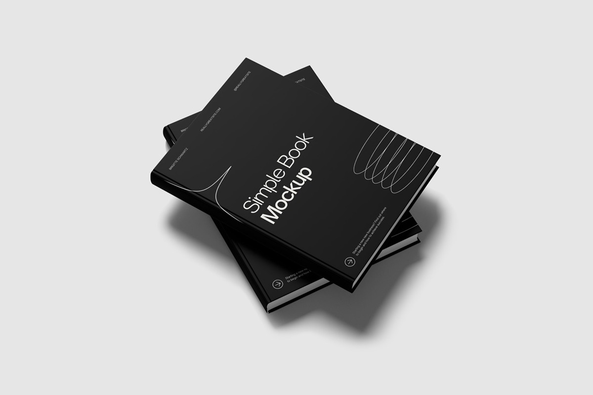 Books Mockup, a Books & Magazine Mockup by Cutna Studio (Photo 9 of 11)