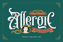 Allergic - Vintage Font