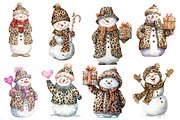 Winter Glitter Snowman Clipart, an Illustration by Designworld (Thumbnail 3 of 4)