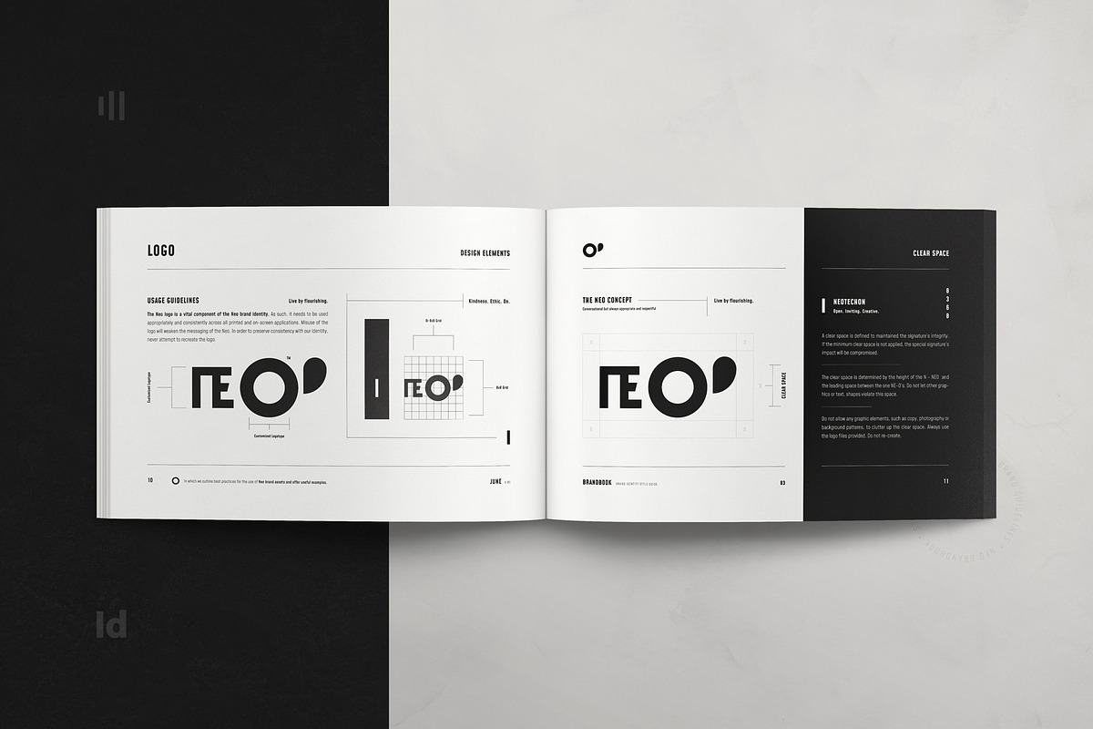NEO | Brand Guidelines, a Brochure Template by Studio Bons (Photo 6 of 35)