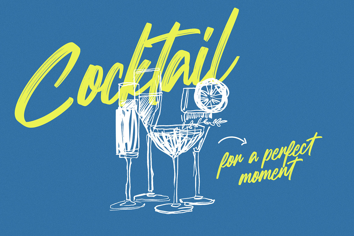 Frenty A Handwritten Brush Font, a Handwritten Font by RantautypeStudio (Photo 13 of 17)