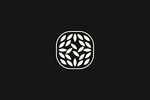 Plant Nature Simple Luxury Logo