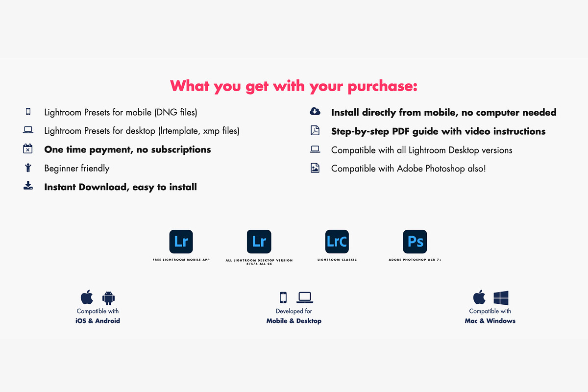 Lightroom Presets for Product & Food, an Action Add-On by Best Lightroom Presets (Photo 3 of 31)