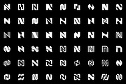 Set of letter N logo, a Branding & Logo Template by NataliiaVolyk (Thumbnail 3 of 3)
