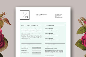 Simple Resume Template for MS Word