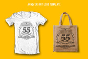 Anniversary Logo Template, a Branding & Logo Template by The Design For Co. (Thumbnail 4 of 5)