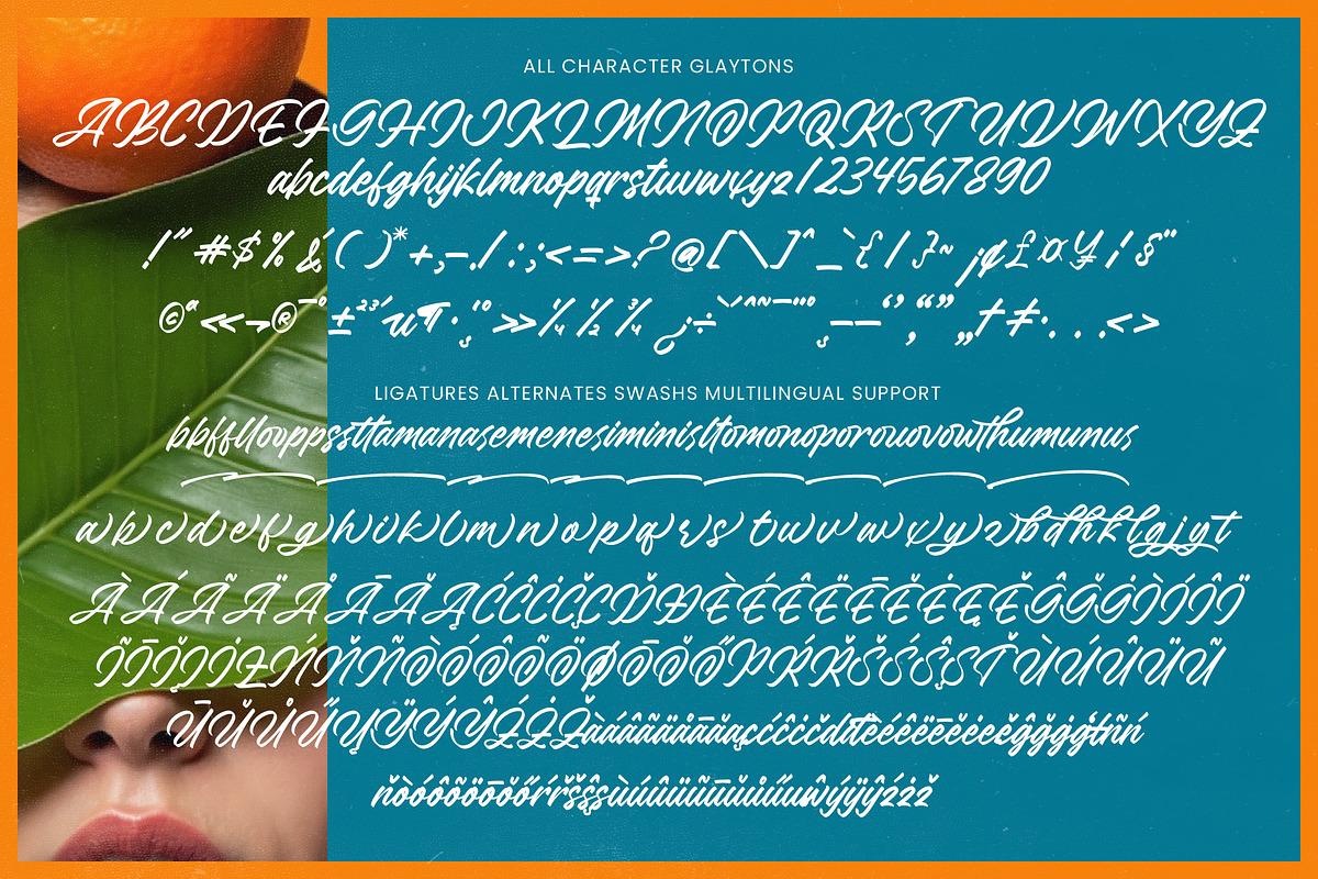 Glaytons Bold Script Handwritten, a Script Font by Letterena Studios Script (Photo 14 of 15)