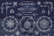 Winter borders,wreath,snowlakes, an Object Graphic by Tatianakost49 (Thumbnail 1 of 2)