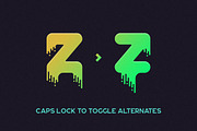 Drip - Liquid Font, a Font by Tugcu Design Co. (Thumbnail 5 of 7)