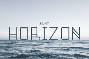 Horizon Font