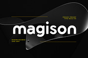 Magison - Tech Sans, a Sans Serif Font by Typia Nesia (Thumbnail 1 of 11)