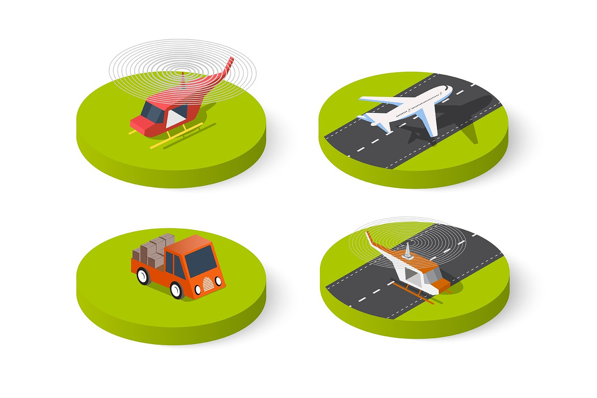 Large passenger plane, an Object Illustration by AlexZeL (Photo 1 of 3)