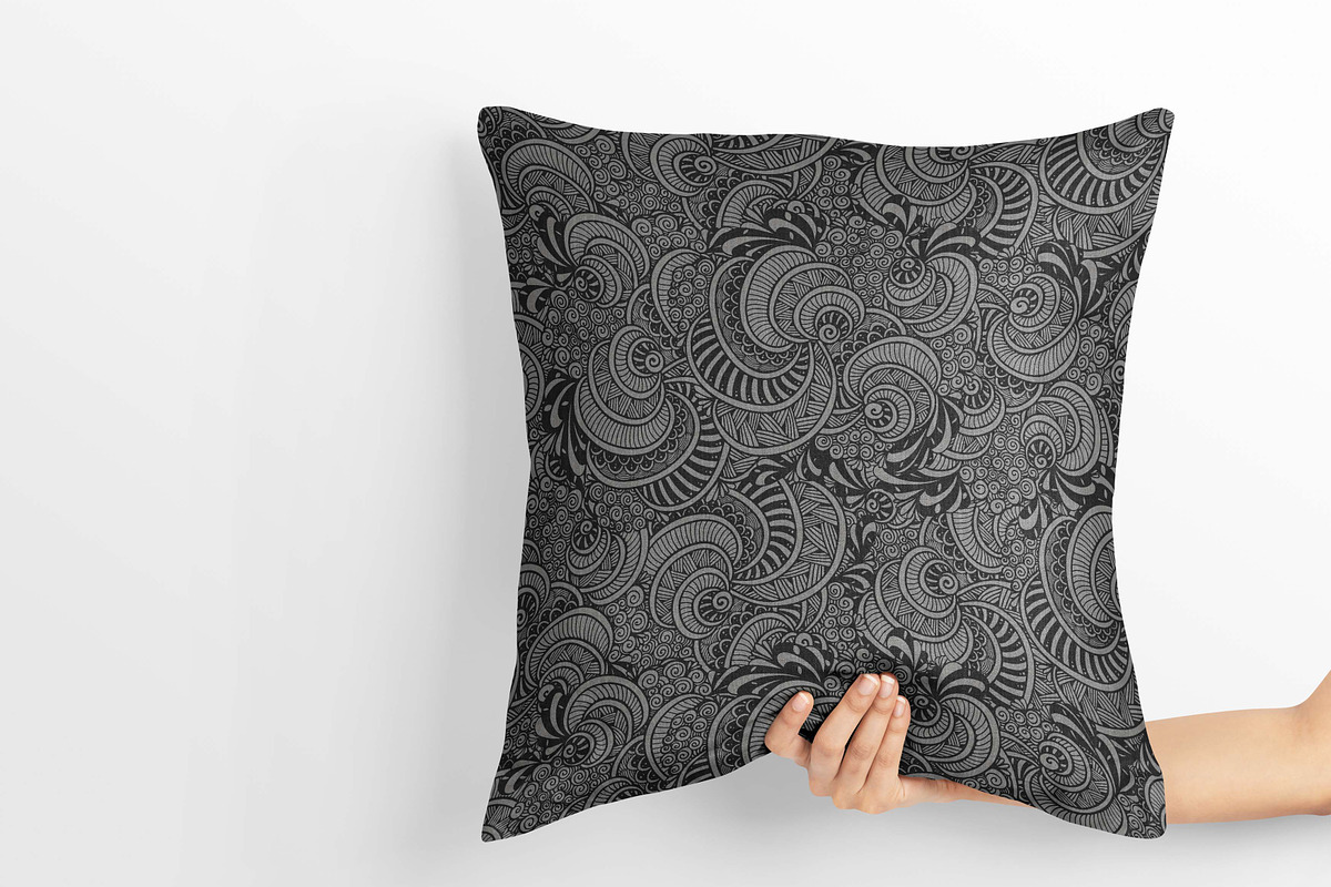 abstract zen tangle doodle, a Pattern Graphic by AAN Seamless Shop (Photo 2 of 4)