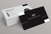 Minimal Business Card, a Business Card Template by MightyDesign (Thumbnail 1 of 6)