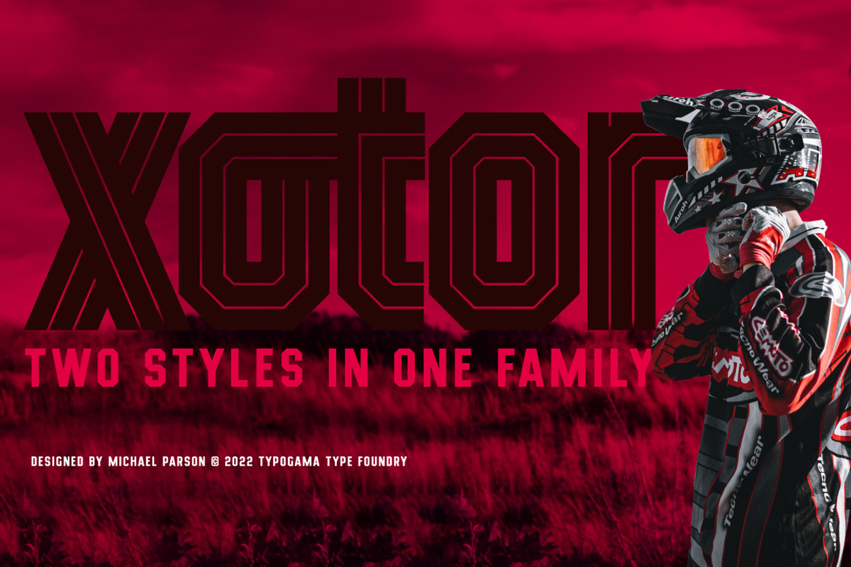 Xotor, a Sans Serif Font by Typogama (Photo 1 of 10)
