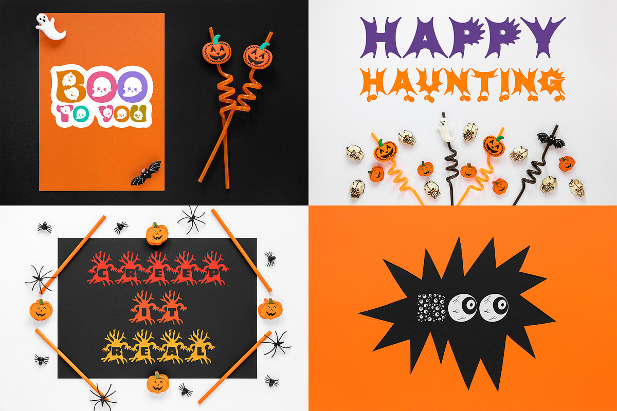 The Halloween Font Bundle, a Handwritten Font by WADLEN (Photo 7 of 10)