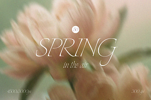 Soft Blurred Floral Backgrounds