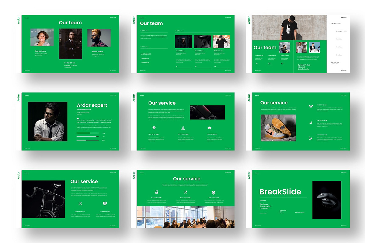 Ardar – Business Keynote Template, a Presentation Template by Dens Creative Studio (Photo 3 of 6)